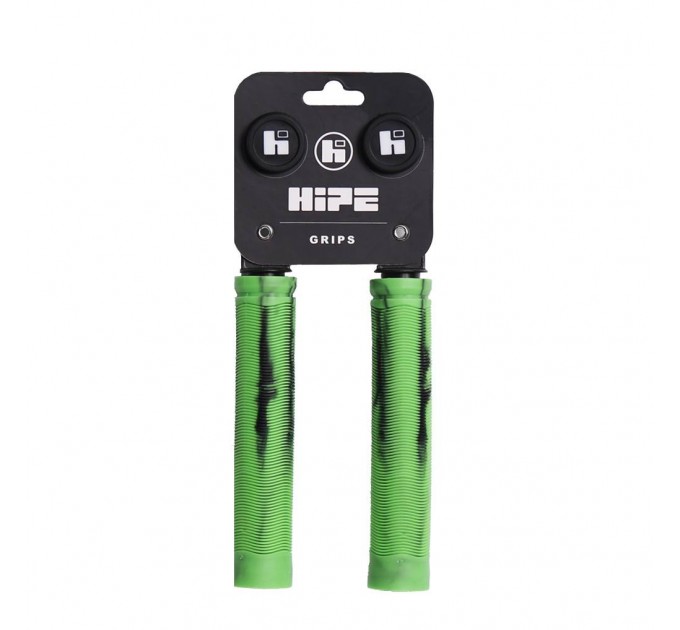 Грипсы для трюкового самоката Hipe H4 Duo, 155мм, black/green