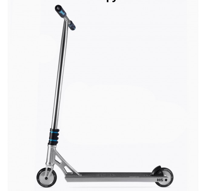 Самокат трюковый Hipe H6 Silver/Blue