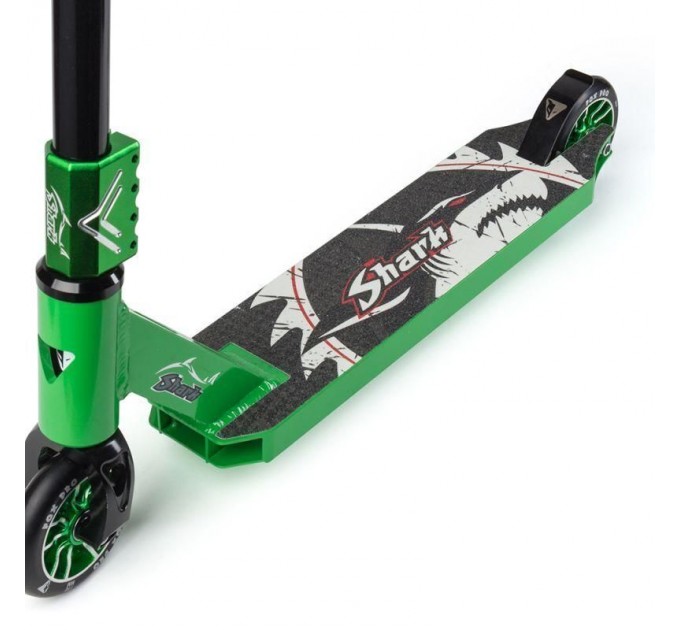 Самокат трюковий Fox Pro Shark/ Green