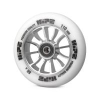 Колесо для трюкового самоката Hipe H01 110мм, silver/white