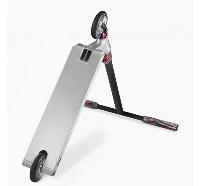 Самокат трюковый Hipe H5 Silver/red