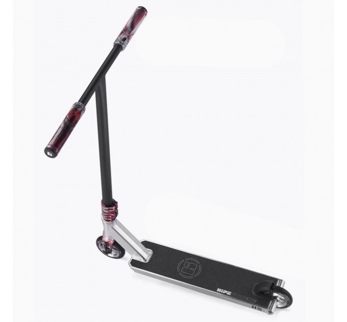 Самокат трюковый Hipe H5 Silver/red