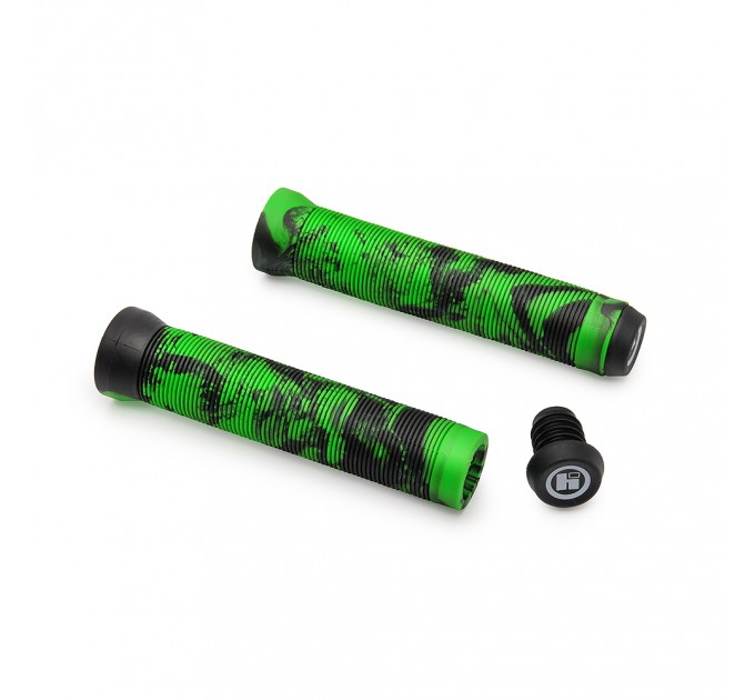 Грипсы для трюкового самоката Hipe LMT02, black/green