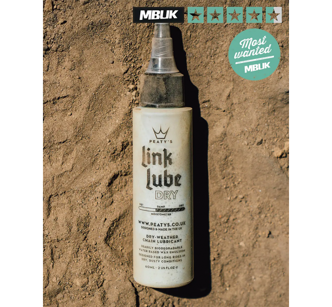 Смазка для цепи Peaty's LinkLube Dry, 120ml