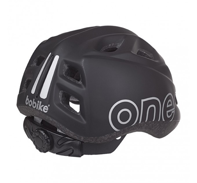 Шлем велосипедный детский Bobike One Plus / Black / XS (46/53)