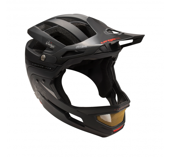 Шлем Urge Gringo de la Sierra чёрный  S/M, 55-58 см