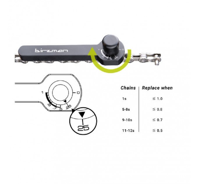 Измеритель износа цепи Birzman Chain Wear Indicator II