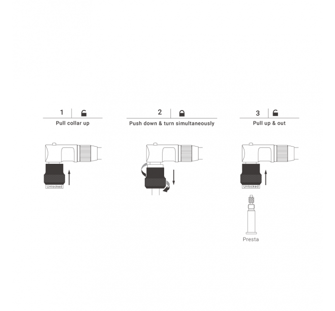 Насос велосипедный Birzman The Pump with Snap-It Pro Напольный