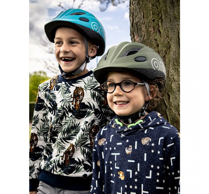 Шлем велосипедный детский Bobike One Plus / Urban Grey / S (52/56)