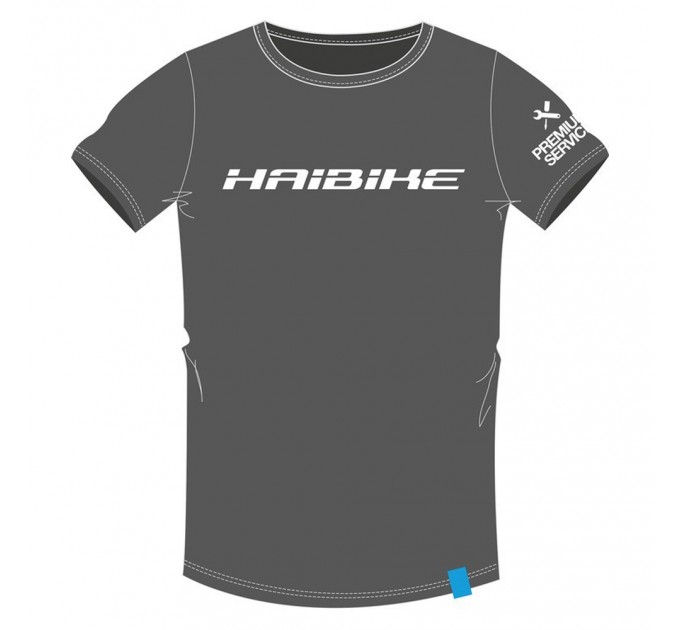 Футболка Haibike unisex серая, XXL