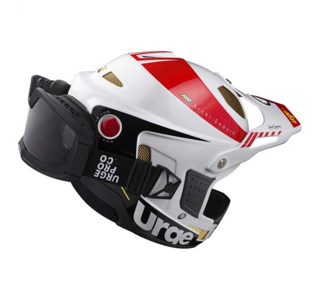 Шлем Urge Archi-Enduro RR +  бело-черный XS (53-54см)