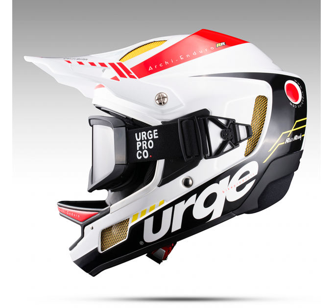 Шлем Urge Archi-Enduro RR +  бело-черный S (55-56см)