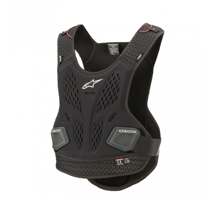 Защита тела Alpinestars BIONIC ACTION CHEST PROTECTOR BLACK RED, XL/2XL