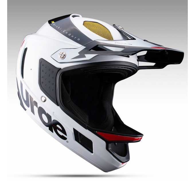 Шлем Urge Archi-Enduro бело-черный L (59-60см)