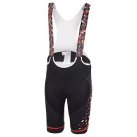 Шорты Factory Racing Bib Shorts, L, черно-красно-белые