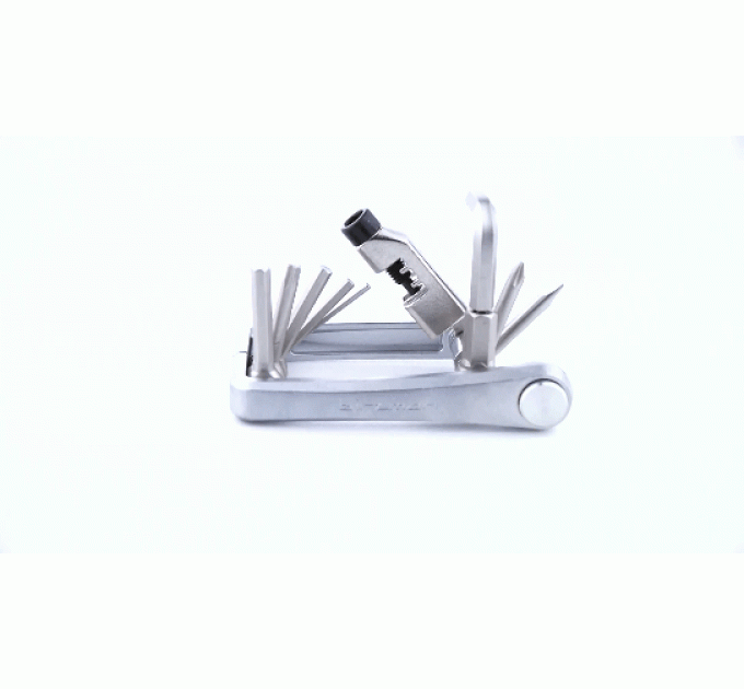 Мультитул Birzman M-Torque Ranger с динамометрическим ключом / 10 функций / серебро