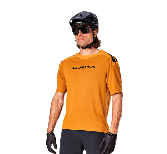Джерси Alpinestars A-ARIA POLARTEC SWITCH SS JERSEY DARK GOLD, L