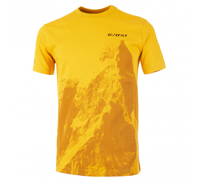 Футболка Ghost MTN Casual Line Peak, XL, желтая