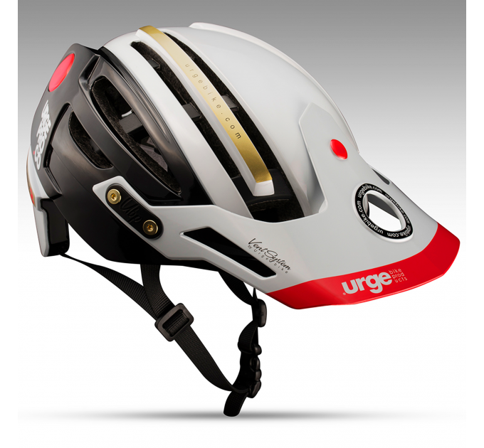 Шлем Urge Endur-O-Matic 2 RH черно-белый MIPS L/XL, 57-59см