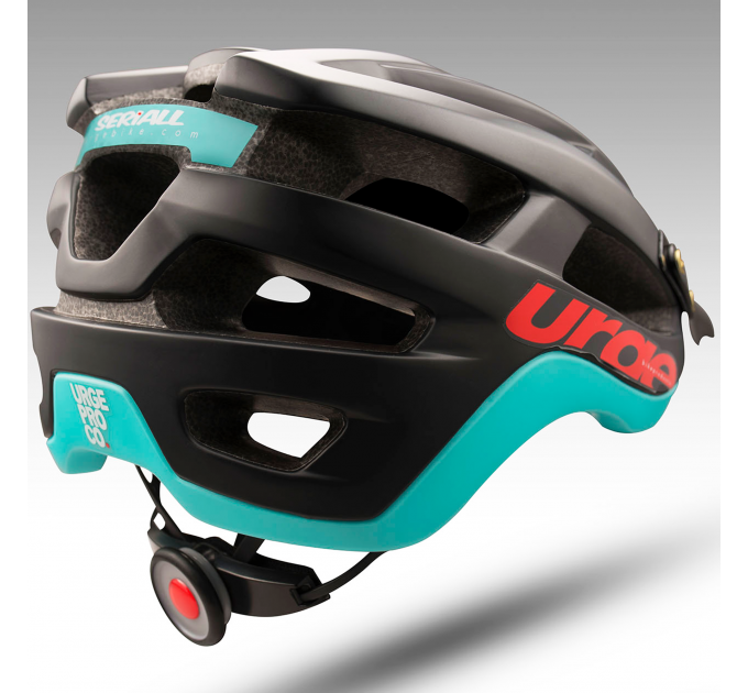 Шлем Urge SeriAll черно-бирюзовый L/XL, 58-60см