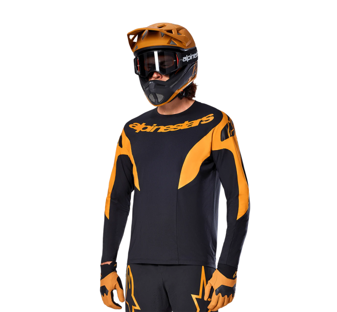 Джерси Alpinestars A-SUPRA RACE LS JERSEY BLACK, L