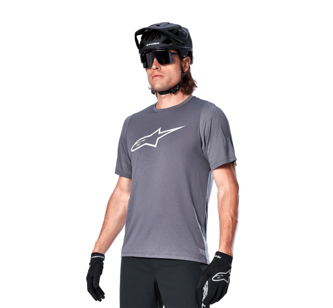 Джерси Alpinestars A-DURA DRI ASTAR SS JERSEY DARK GRAY, XL