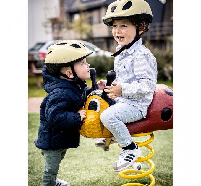 Шлем велосипедный детский Bobike GO / Lemon Sorbet tamanho / S 52-56