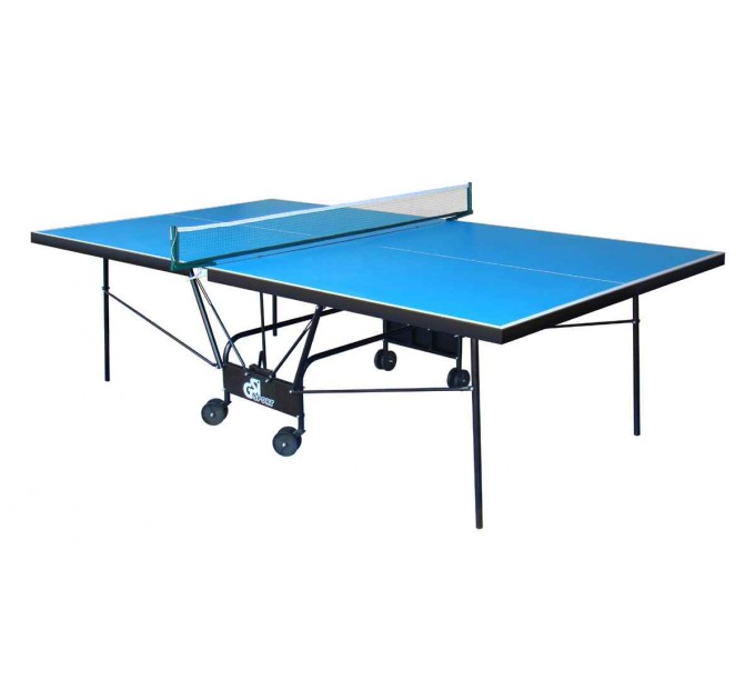 Всепогодный теннисный стол складной GSI-sport Compact Outdoor синий Od-4