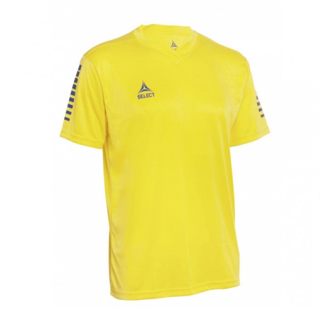 Футболка SELECT Pisa player shirt s/s (027) жовто/синій