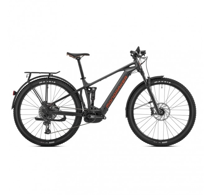 Электровелосипед MONDRAKER CHASER X 29" T-M, Graphite / Black / Orange (2023/2024)