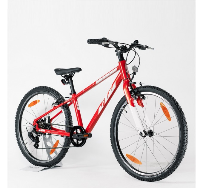 Велосипед KTM WILD CROSS 20" рама 30,5, оранжевый (белый), 2022