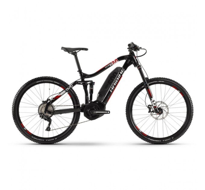 Электровелосипед Haibike SDURO FullSeven LT 2.0 500Wh 10 s. Deore 27.5", рама S, черно-бело-красный, 2020