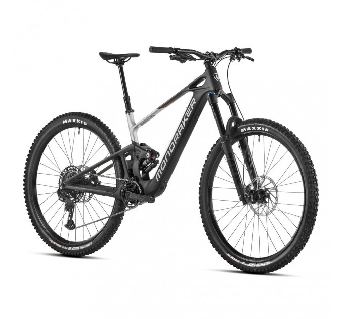 Электровелосипед MONDRAKER NEAT R Carbon 29" 160mm, 360Wh TQ HPR-50, Black/Silver, M