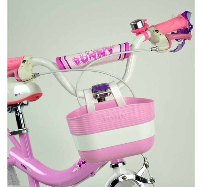 Велосипед RoyalBaby Jenny & Bunny 12", OFFICIAL UA, пурпурный