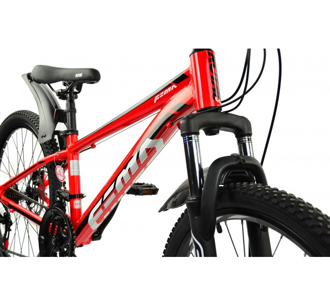 Велосипед RoyalBaby FEMA MTB 1.0 24", OFFICIAL UA, красный