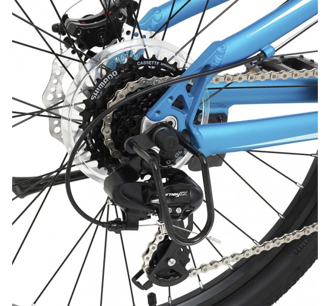 Велосипед RoyalBaby Royal 7-17 24", OFFICIAL UA, синий