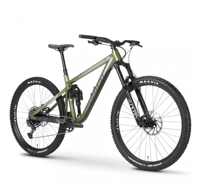 Велосипед Ghost RIOT AM AL/AL U Universal 27,5", рама S, зелёно-серый, 2021