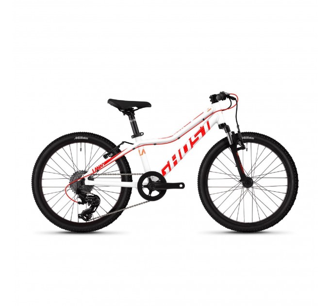 Велосипед Ghost Lanao 2.0 AL W 20" , бело-красно-оранжевый, 2019