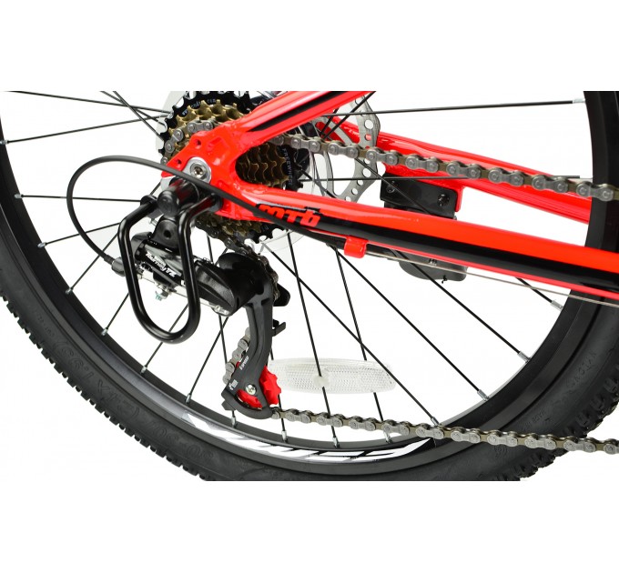 Велосипед RoyalBaby FEMA MTB 1.0 24", OFFICIAL UA, красный