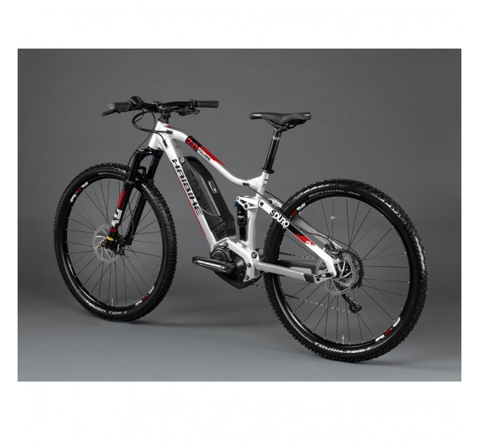 Электровелосипед Haibike SDURO FullNine 2.0 500Wh 10 s. Deore 29", рама М, серебристо-красно-черный, 2020