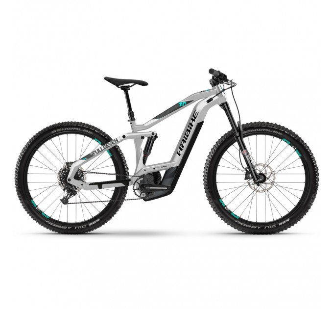 Электровелосипед HAIBIKE SDURO FullSeven LT 7.0 i625Wh 12 s. SX 27,5", рама S, черно-серо-бирюзовый, 2020