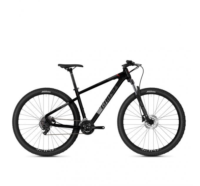 Велосипед Ghost Kato Base 29" рама S, черно-серый, 2021