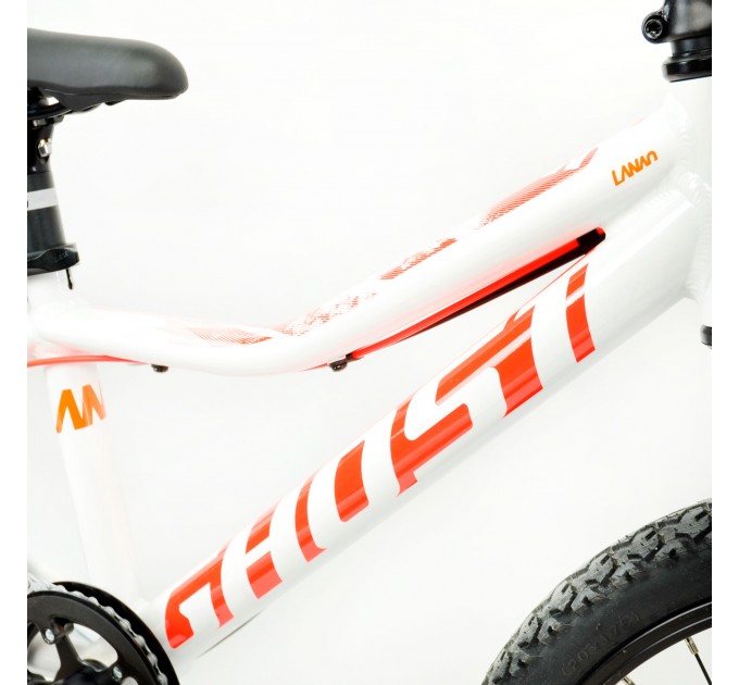 Велосипед Ghost Lanao R1.0 20", бело-красный,  2019
