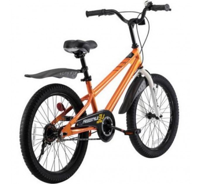 Велосипед RoyalBaby FREESTYLE 20", OFFICIAL UA, оранжевый