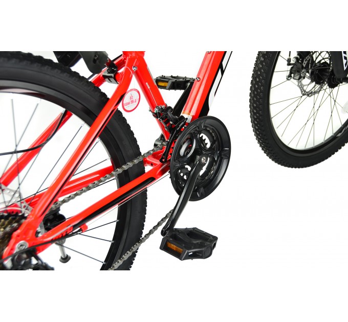 Велосипед RoyalBaby FEMA MTB 1.0 24", OFFICIAL UA, красный