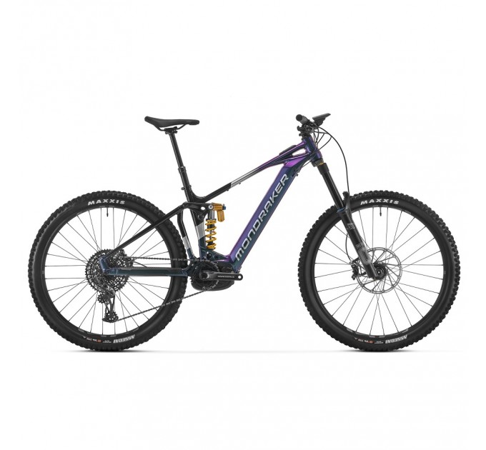 Электровелосипед MONDRAKER LEVEL XR 29" 180mm, 750Wh Bosch Performance CX Smart, Black/Purple, M