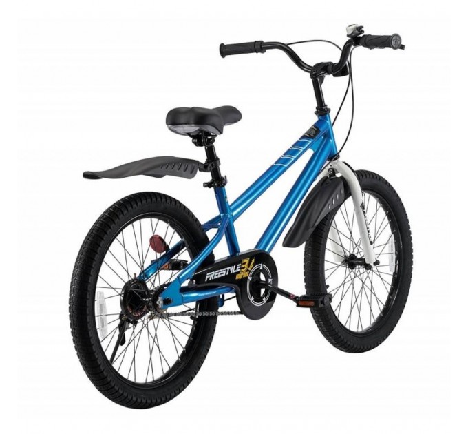Велосипед RoyalBaby FREESTYLE 20", OFFICIAL UA, синий