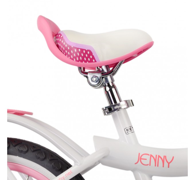 Велосипед RoyalBaby JENNY GIRLS 16", OFFICIAL UA, белый