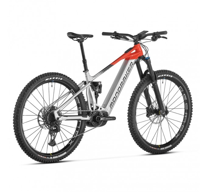 Электровелосипед MONDRAKER CRAFTY R 29" 160mm, 750Wh Bosch Performance CX Smart, Silver/Red, M