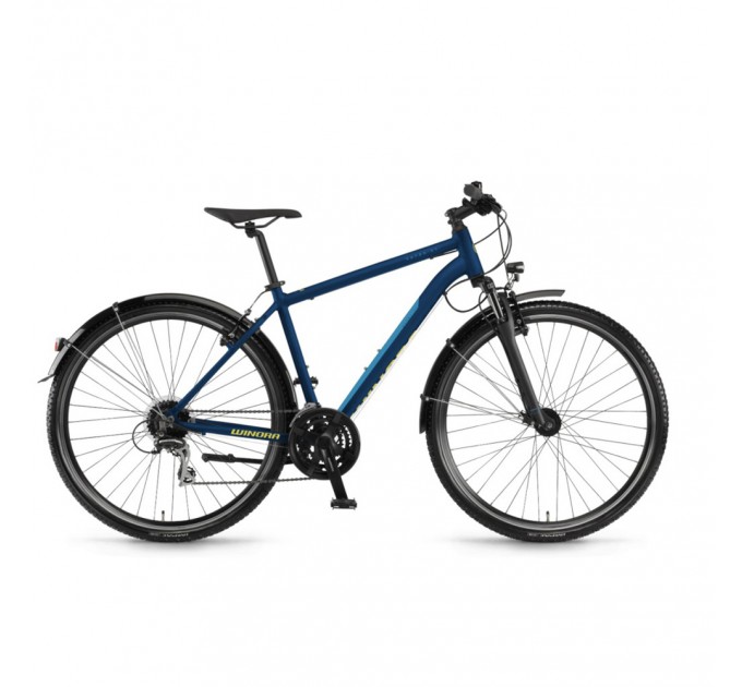 Велосипед Winora Vatoa men 28" 21-G TX800, рама 52 см, синий, 2021